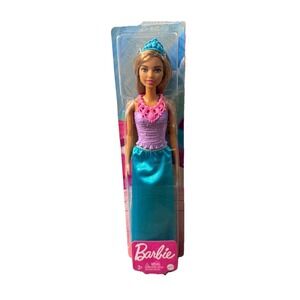 Mattel Barbie Dreamtopia Princess in Long Aqua Blue Skirt & Accessories Fashion